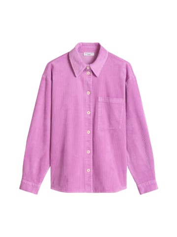 Marc O'Polo DENIM Cordbluse relaxed in Smoky Grape