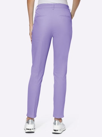 Heine Twill-Hose in lavendel