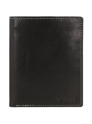 Esquire Denver Geldbörse RFID Leder 9,5 cm in schwarz