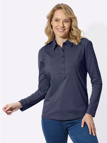 Sieh an! Poloshirt in marine