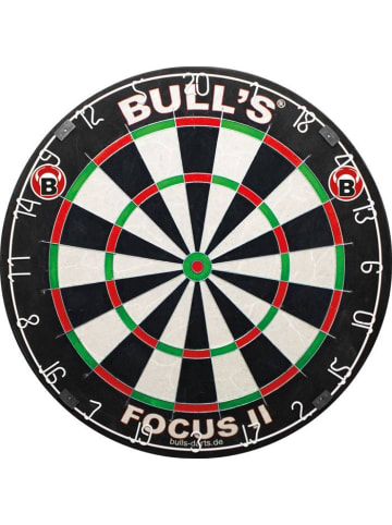 BULLS Solide Turnierboard Focus Bristle Dartboard - ab 14 Jahre