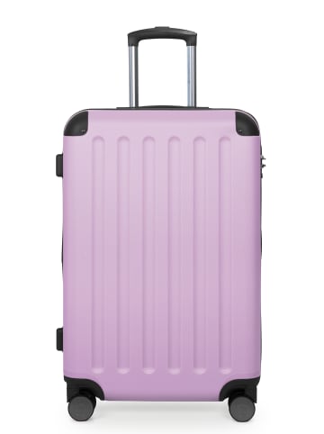 Hauptstadtkoffer Spree - Mittelgroßer Koffer Hartschale Trolley 65 cm, TSA, 74 L in Flieder