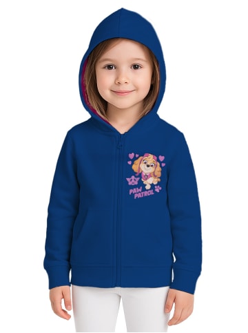 Paw Patrol Paw Patrol Sweatjacke Kapuzenpullover mit Reißverschluss Hoodie in blau