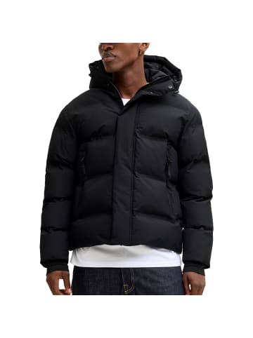 Jack and Jones Fusion Puffer Jacket in Schwarz