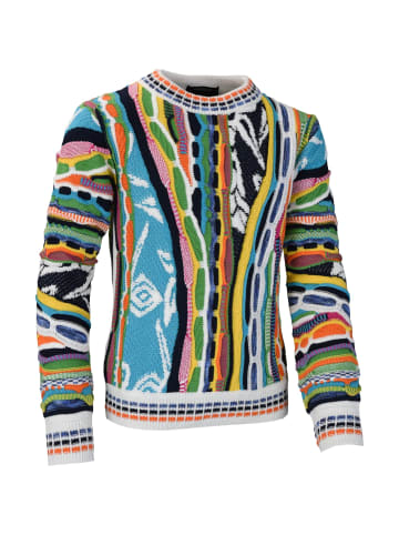 Carlo Colucci Strickpullover Casartelli in Weiß