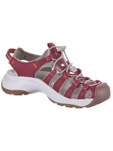 Keen Outdoorsandalen ASTORIA WEST in merlot-scarlet ibis