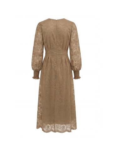 IMANE Women Dress in Brown