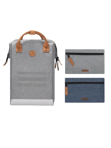 Cabaia Tagesrucksack Large in New York Grey Melanged21