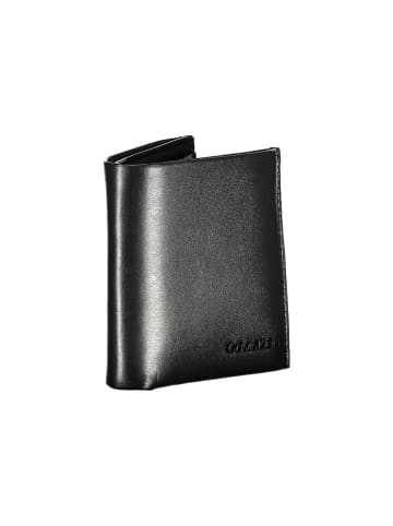 Calvin Klein Schwarz Leder Herren Geldbörse