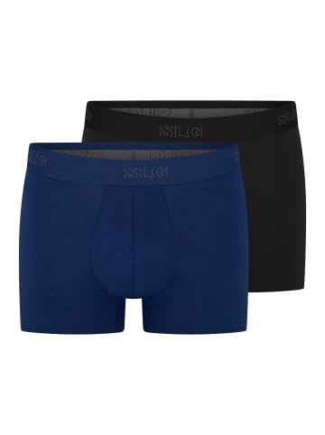 Sloggi Retro Short / Pant SLG Base in Marine / charcoal
