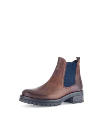 Gabor Chelseaboots in peanut/blau
