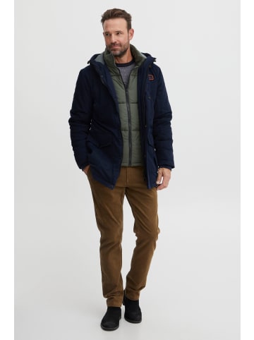 FQ1924 Wintermantel FQCharlie 21900489-ME  Moderne Winterjacke mit Kapuze in Blau