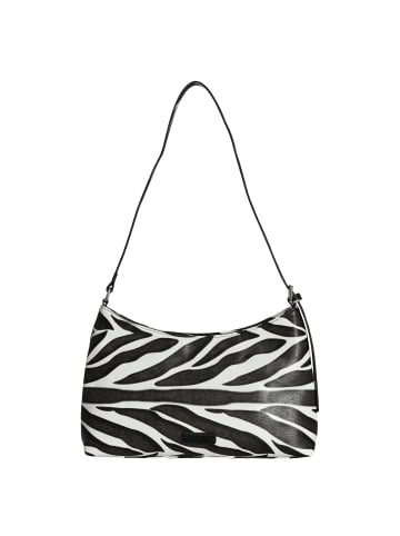Seidenfelt Fjone - Schultertasche 32 cm (black) in zebra