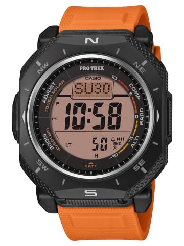 Casio Pro Trek Outdoor Herrenarmbanduhr Solar Orange