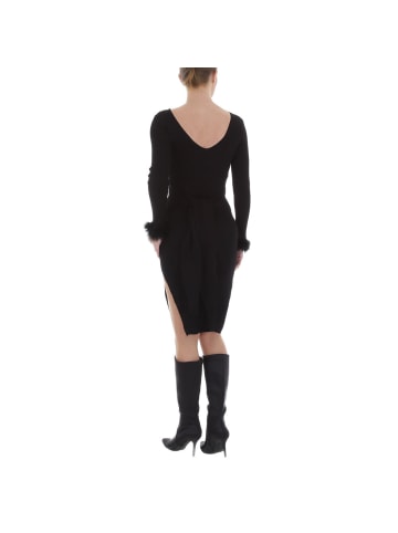 Ital-Design Kleid in Schwarz