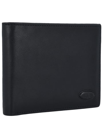 BRIC`s Monte Rosa Geldbörse RFID Leder 12,5 cm in schwarz