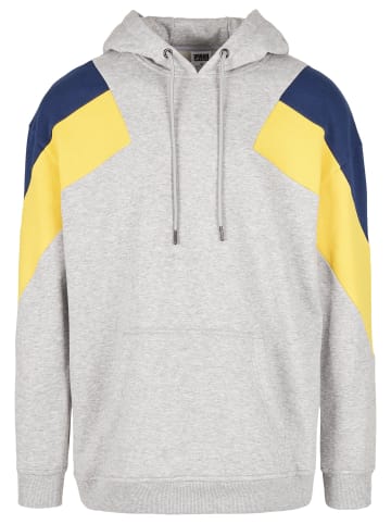 Urban Classics Kapuzenpullover in grey/honey/darkblue