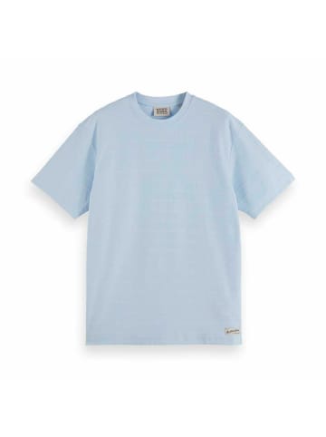 Scotch & Soda Rundhals T-Shirt für Herren in blau
