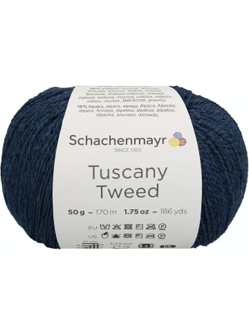 Schachenmayr since 1822 Handstrickgarne Tuscany Tweed, 50g in Indigo