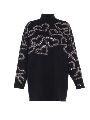 faina Damen Strickpullover in SCHWARZ