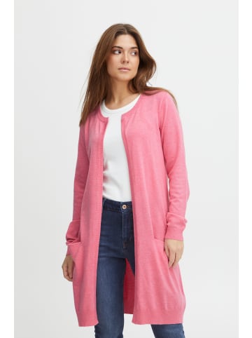 PULZ Jeans Strickjacke in rosa