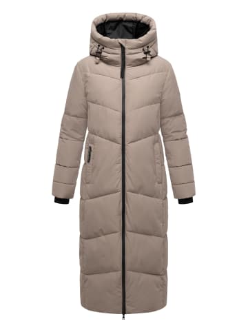Marikoo Langmantel Firella XVI in Taupe Grey