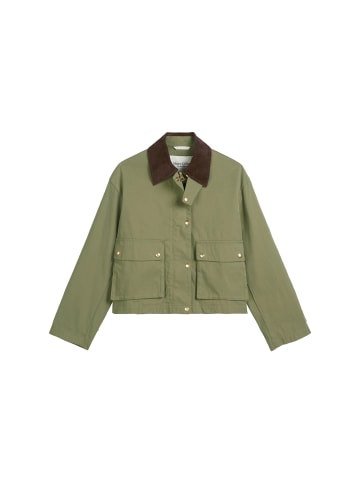 Marc O'Polo Barnjacket regular A-Shape in forest moss