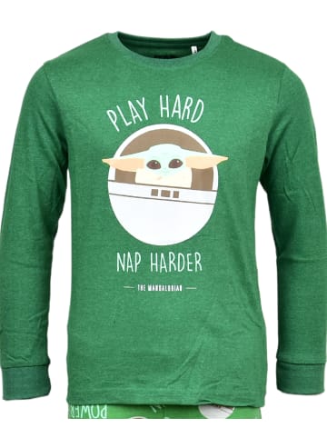 Cerda Schlafanzug Star Wars The Mandalorian Grogu  in Grün