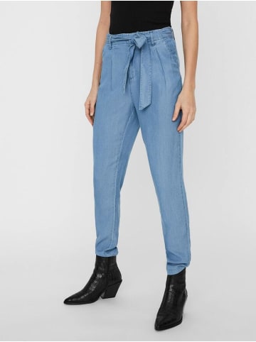 Vero Moda Hose in Light Blue Denim