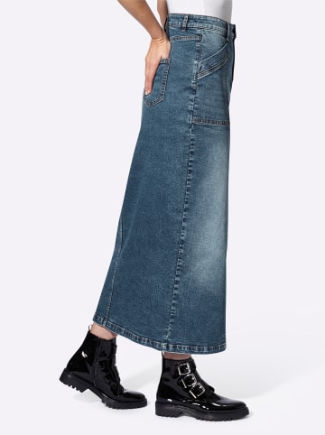Heine Jeansrock in blue-stone-washed