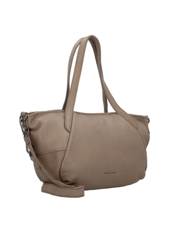 FREDs BRUDER Leia Schultertasche Leder 34 cm in almond