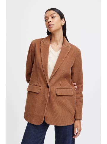 b. young BYDANNA BLAZER - HEAVY WOVEN Relaxed fit in Toasted Coconut