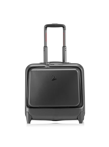 Pack Easy Genius 2 Rollen Pilotentrolley 42 cm Laptopfach in schwarz