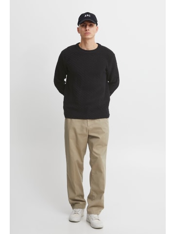 !SOLID Strickpullover SDElijah - 21107501  Strickpullover mit Strukturmuster in Schwarz