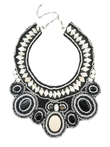 collezione alessandro Kurze Kette " Chaima " in schwarz