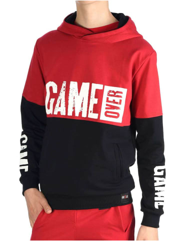 BEZLIT Hoodie in Rot - Schwarz