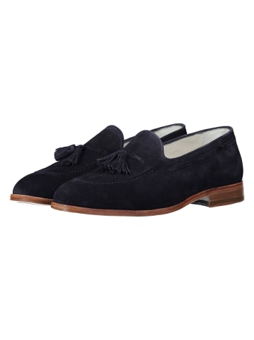 Roy Robson Schnürschuh Tassel Loafer - Echtleder in BLAU