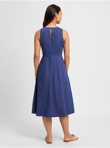 Ambiance Kleid in indigo - 0002