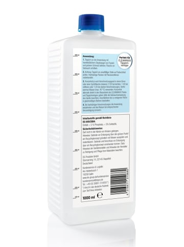 EASYmaxx Reinigungsmittel Teppichshampoo 1000ml Transparent