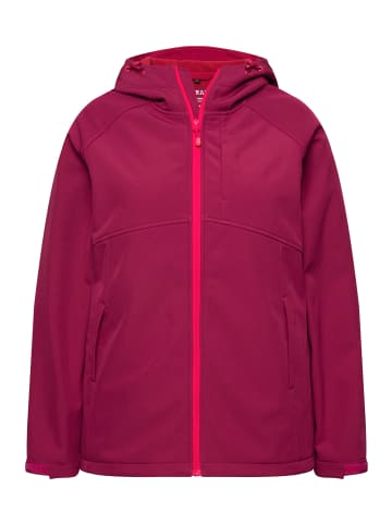 Ulla Popken Softshelljacke in magenta