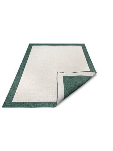 NORTHRUGS In- & Outdoor Wendeteppich Panama Creme Grün