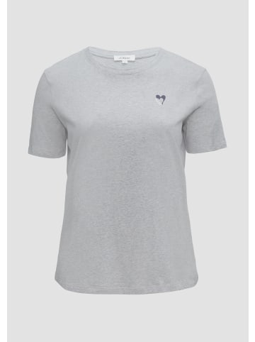 s.Oliver T-Shirt in 94D0_grau meliert