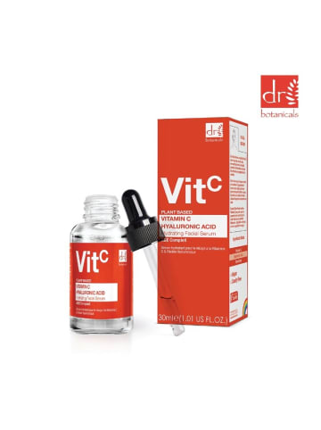 Dr Botanicals Vitamin C & Hyaluronsäure Gesichtsserum 30ml + Kollagen Augenserum