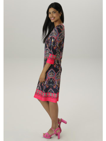 Aniston SELECTED Jerseykleid in bunt