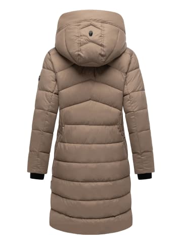 Marikoo Steppmantel Kaltnäschen 16 in Taupe Grey
