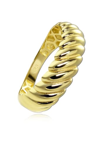 BALIA Ring Gold 333 Gelbgold - 8 Karat Big Twisted Größe 56(17,8)