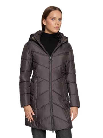 Betty Barclay Outdoorjacke mit abnehmbarer Kapuze in Dunkelbraun