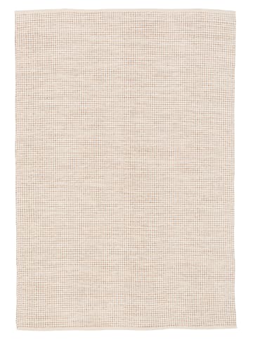 Pergamon Baumwolle Natur Kelim Teppich Sandy Modern in Beige