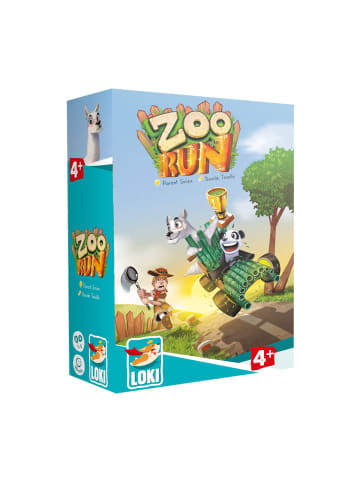 LOKI Familienspiel Zoo Run in Bunt