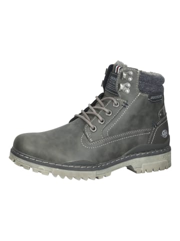 DOCKERS Stiefelette in Dunkelgrau